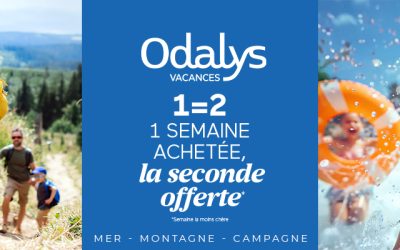 Vacances – 1 semaine de vacances OFFERTE avec Odalys