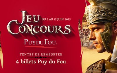 Résultats du jeu concours Puy du Fou