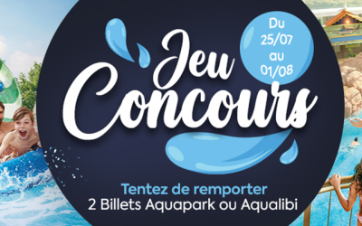 Jeu concours – Aquapark & Aqualibi