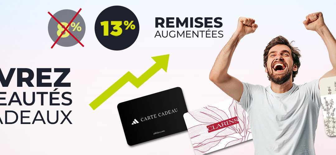 Nouvelles cartes, nouvelles remises !