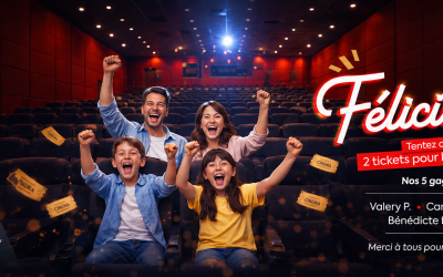 Résultats jeu concours – Kinépolis